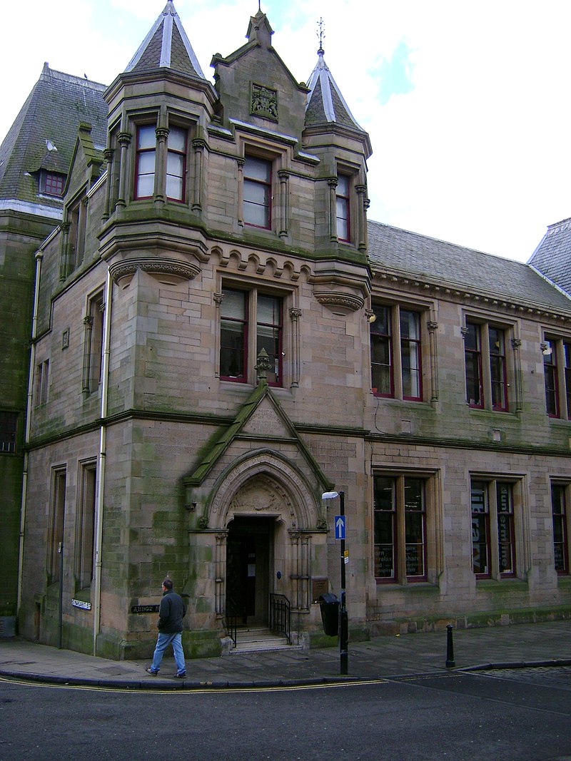 Dunfermline Carnegie Library via Wikipedia.jpeg The Heritage Portal